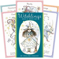 Witchlings kortų ir knygos rinkinys US Games Systems